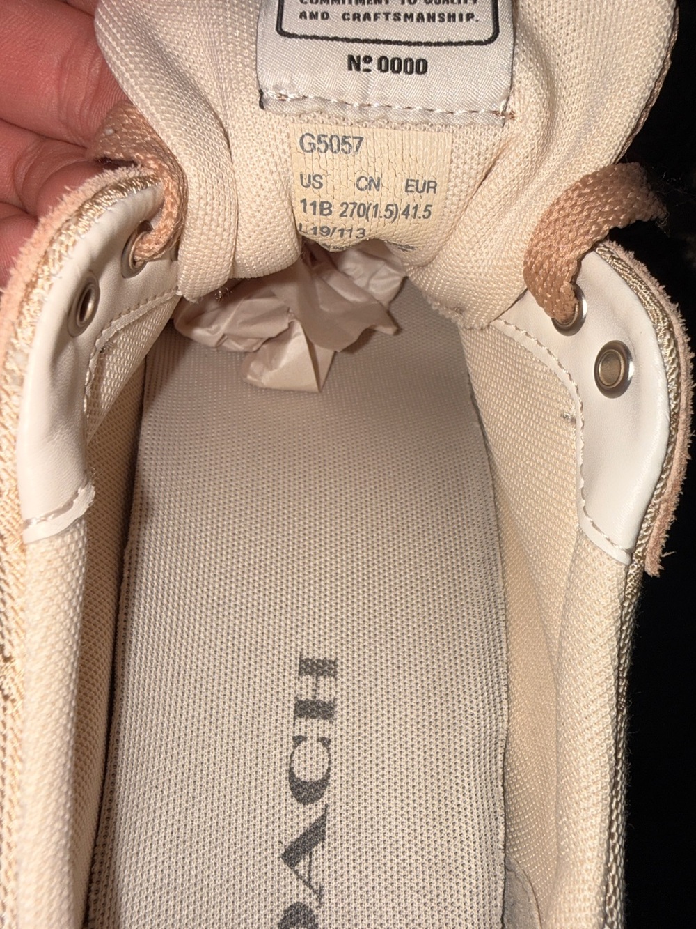 Coach Pink Blush Suede & Signature Logo Sneakers - Picture 14 of 14